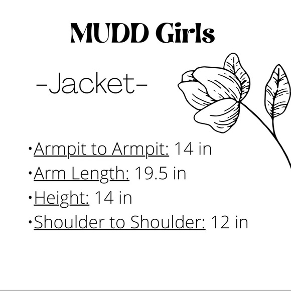 MUDD Girls Jacket Denim Jacket - Picture 5 of 5